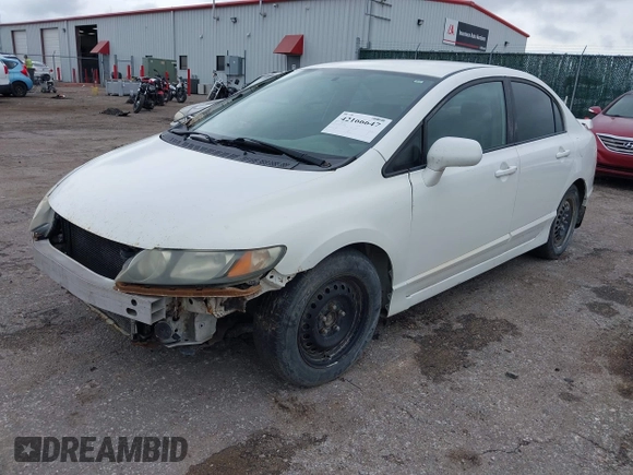 2011 Honda Civic LX with VIN 2HGFA1F56BH527671, listed as a IAAI auction lot 42166647 with 162,969 mi miles and . Bid and sale history available at DreamBid. Image 2.