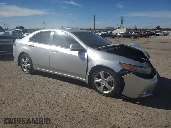 2013 Acura TSX with VIN JH4CU2F43DC013089, listed as a Copart auction lot 45604945 with 82,526 mi miles and Salvage Title. Bid and sale history available at carsss.com. Image 4.