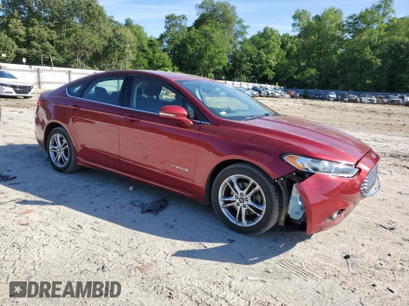2016 Ford Fusion SE Hybrid with VIN 3FA6P0LU7GR162714, listed as a Copart auction lot 57532635 with 151,633 mi miles and Salvage title. Bid and sale history available at DreamBid. Image 4.