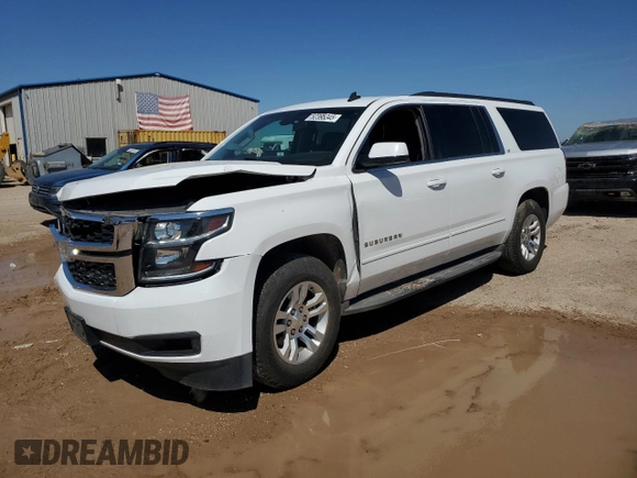 2015 Chevrolet Suburban LS with VIN 1GNSCHEC2FR295695, listed as a Copart auction lot 52395345 with 118,664 mi miles and Salvage title. Bid and sale history available at DreamBid. Image 1.