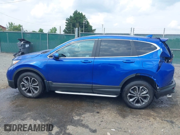 2020 Honda CR-V EX-L with VIN 7FARW2H80LE008928, listed as a IAAI auction lot 42457715 with 70,718 mi miles and . Bid and sale history available at DreamBid. Image 14.