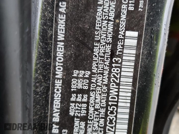 2013 MINI Countryman S z VIN WMWZC3C51DWP22813, wystawiony jako Copart lot #48595455 z przebiegiem 94 903 mil mil oraz Szkoda całkowita • Salvage title. Historia ofert i sprzedaży dostępna na DreamBid. Obrazek 13.