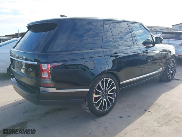 2017 Land Rover Range Rover HSE with VIN SALGS2FV7HA325797, listed as a IAAI auction lot 41323796 with 65116 miles. Bid and sale history available at carsss.com. Image 4.