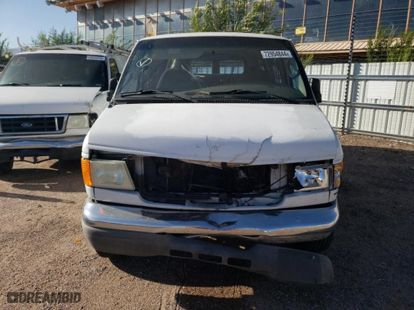 2007 Ford Econoline Wagon XL with VIN 1FBSS31L77DB12766, listed as a Copart auction lot 72954844 with 149,562 mi miles and Salvage Title. Bid and sale history available at carsss.com. Image 5.