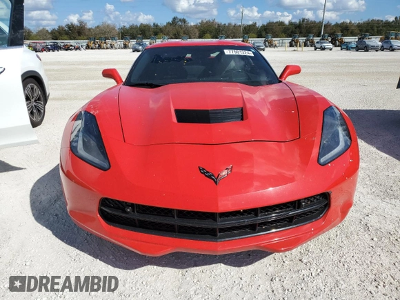 2016 Chevrolet Corvette 2LT with VIN 1G1YC2D7XG5117958, listed as a Copart auction lot 77501224 with 0 mi miles and Salvage Title. Bid and sale history available at carsss.com. Image 5.