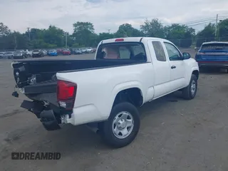 2022 Toyota Tacoma SR with VIN 3TYRX5GN2NT052675, listed as a IAAI auction lot 42478078 with 35,596 mi miles and . Bid and sale history available at DreamBid. Image 4.