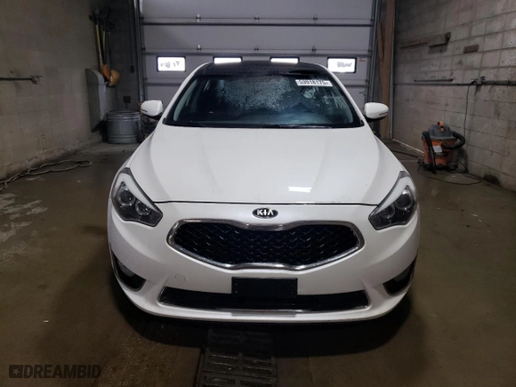 2014 Kia Cadenza Premium with VIN KNALN4D72E5125294, listed as a Copart auction lot 53918175 with 128,371 mi miles and Clean Title. Bid and sale history available at carsss.com. Image 5.