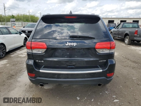 2018 Jeep Grand Cherokee Limited with VIN 1C4RJFBTXJC165584, listed as a Copart auction lot 54947835 with 69,403 mi miles and Non repairable. Bid and sale history available at DreamBid. Image 6.