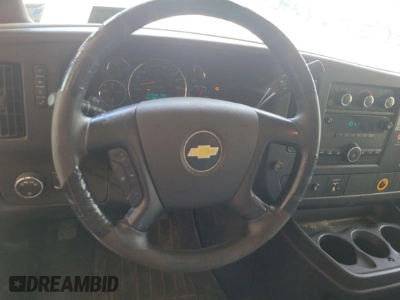 2013 Chevrolet Express Cargo with VIN 1GCWGFCA5D1141272, listed as a IAAI auction lot 42596142 with 262,421 mi miles and . Bid and sale history available at DreamBid. Image 33.