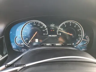 2018 BMW 7 Series M760i xDrive with VIN WBA7H6C50JG614781, listed as a Copart auction lot 83689234 with 49,873 mi miles and Salvage Title. Bid and sale history available at carsss.com. Image 9.