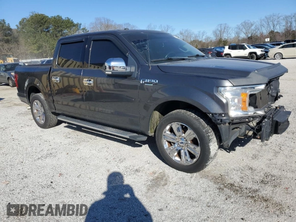 2018 Ford F-150 XL with VIN 1FTEW1CG8JFC09441, listed as a Copart auction lot 45755915 with 129,592 mi miles and Clean title. Bid and sale history available at DreamBid. Image 4.