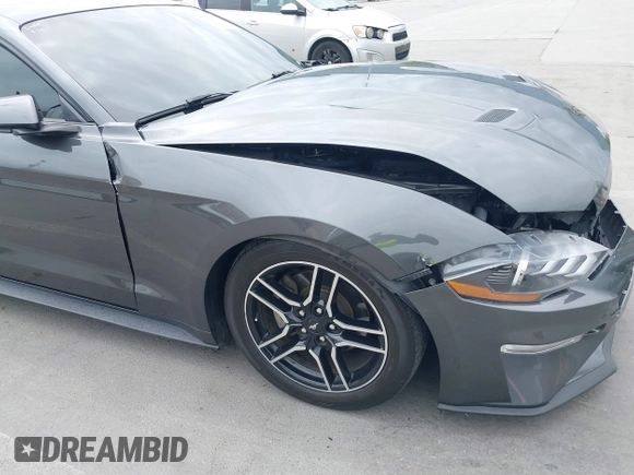 2020 Ford Mustang EcoBoost with VIN 1FA6P8TH6L5182192, listed as a IAAI auction lot 42129608 with 75,281 mi miles and . Bid and sale history available at DreamBid. Image 17.