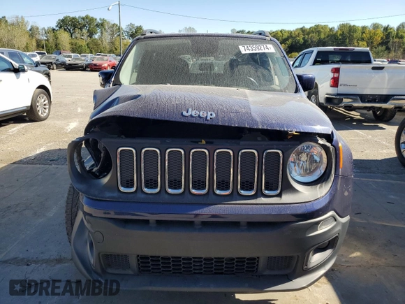 2017 Jeep Renegade Latitude z VIN ZACCJBBB5HPF56069, wystawiony jako Copart lot #74359274 z przebiegiem 153 998 mil mil oraz Nie do naprawy. Historia ofert i sprzedaży dostępna na DreamBid. Obrazek 5.