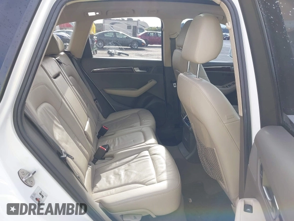 2012 Audi Q5 2.0T Premium Plus with VIN WA1LFAFP7CA015092, listed as a IAAI auction lot 42087063 with 188,475 mi miles. Bid and sale history available at carsss.com. Image 8.