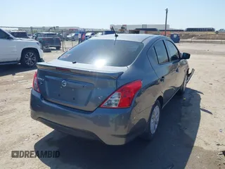 2018 Nissan Versa Sedan SV with VIN 3N1CN7AP1JL800185, listed as a IAAI auction lot 41997116 with 80,257 mi miles. Bid and sale history available at carsss.com. Image 4.