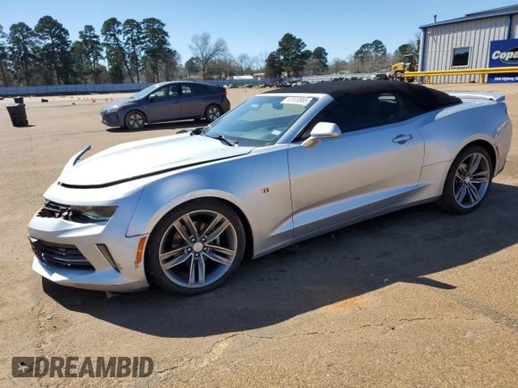 2017 Chevrolet Camaro 1LT with VIN 1G1FB3DS8H0159290, listed as a Copart auction lot 47970965 with 95,522 mi miles and Salvage Title. Bid and sale history available at carsss.com. Image 1.