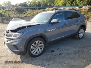 2021 Volkswagen Atlas SE with VIN 1V2KC2CA7MC209125, listed as a Copart auction lot 70819834 with 72,910 mi miles and Salvage title. Bid and sale history available at DreamBid. Image 1.