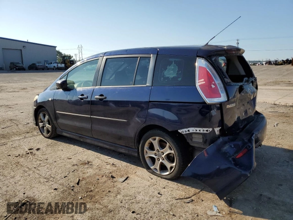 2008 Mazda 5 Grand Touring z VIN JM1CR29L680320303, wystawiony jako Copart lot #82290764 z przebiegiem 206 603 mil mil oraz Szkoda całkowita • Salvage title. Historia ofert i sprzedaży dostępna na DreamBid. Obrazek 3.