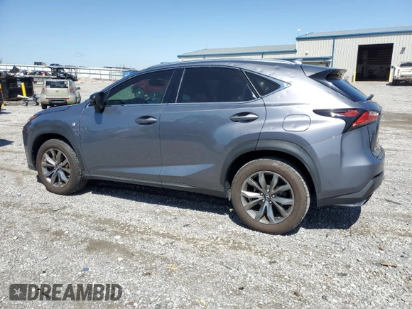 2017 Lexus NX 200t with VIN JTJYARBZ1H2070216, listed as a Copart auction lot 52200465 with 90,668 mi miles and Salvage title. Bid and sale history available at DreamBid. Image 2.
