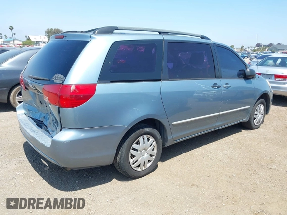 2004 Toyota Sienna CE z VIN 5TDZA23C54S214278, wystawiony jako IAAI lot #42373929 z przebiegiem 278 152 mil mil oraz . Historia ofert i sprzedaży dostępna na DreamBid. Obrazek 4.