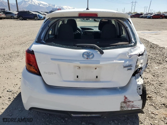 2016 Toyota Yaris L with VIN VNKKTUD36GA070366, listed as a Copart auction lot 50827135 with 94,929 mi miles and Salvage Title. Bid and sale history available at carsss.com. Image 6.