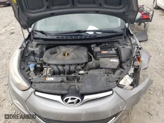 2014 Hyundai Elantra SE with VIN KMHDH4AE0EU092802, listed as a Copart auction lot 48503575 with 169,675 mi miles and Salvage Title. Bid and sale history available at carsss.com. Image 12.