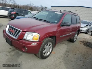 2008 GMC Envoy SLE2 with VIN 1GKDT13S682254067, listed as a Copart auction lot 42222985 with 92,929 mi miles and Salvage Title. Bid and sale history available at carsss.com. Image 1.