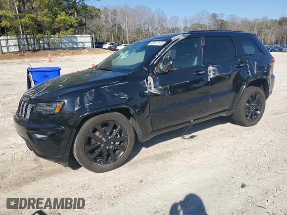 2021 Jeep Grand Cherokee Laredo X with VIN 1C4RJEAG1MC517468, listed as a Copart auction lot 48817125 with 81,743 mi miles and Salvage title. Bid and sale history available at DreamBid. Image 1.