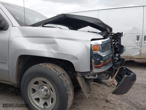 2018 Chevrolet Silverado 1500 Work Truck with VIN 1GCNCNEH4JZ378618, listed as a IAAI auction lot 40790011 with 57,933 mi miles. Bid and sale history available at carsss.com. Image 18.