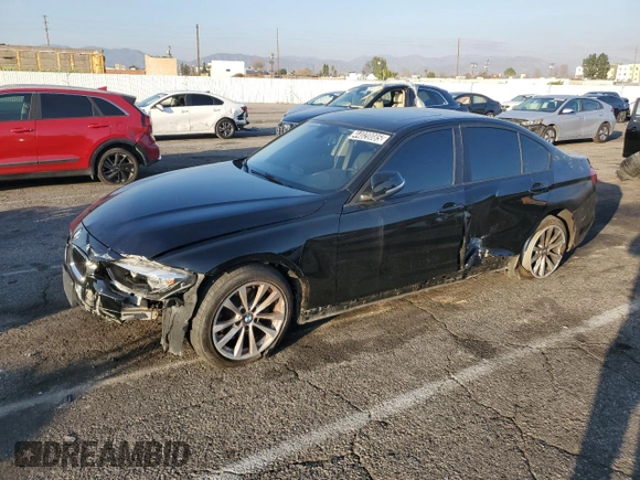 2016 BMW 3 Series 320i with VIN WBA8A9C55GK618356, listed as a Copart auction lot 44020085 with 0 mi miles and Clean Title. Bid and sale history available at carsss.com. Image 1.