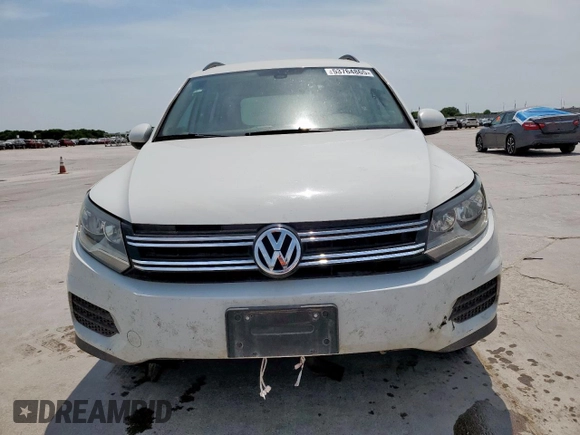 2017 Volkswagen Tiguan S with VIN WVGBV7AX8HK027344, listed as a Copart auction lot 53764865 with 156,445 mi miles and Clean Title. Bid and sale history available at DreamBid. Image 5.