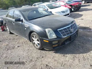 2008 Cadillac STS AWD w/1SB with VIN 1G6DD67V080195963, listed as a IAAI auction lot 41867944 with 103,160 mi miles. Bid and sale history available at carsss.com. Image 1.