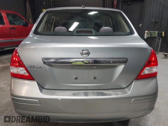2009 Nissan Versa 1.8 S with VIN 3N1BC11EX9L396439, listed as a IAAI auction lot 42049665 with 49,617 mi miles. Bid and sale history available at carsss.com. Image 16.