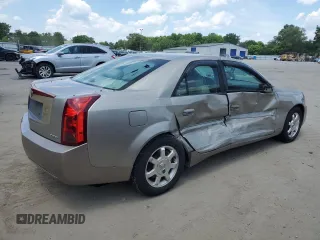 2003 Cadillac CTS with VIN 1G6DM57N530145580, listed as a Copart auction lot 58234414 with 153,227 mi miles and Salvage Title. Bid and sale history available at carsss.com. Image 3.