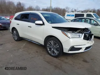 2017 Acura MDX Technology z VIN 5FRYD4H53HB026635, wystawiony jako IAAI lot #41748214 z przebiegiem 160 182 mil mil oraz . Historia ofert i sprzedaży dostępna na DreamBid. Obrazek 1.
