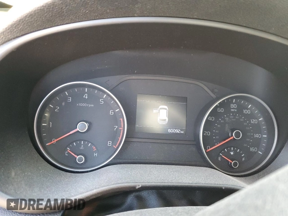 2020 Kia Sportage LX with VIN KNDPM3AC8L7824319, listed as a Copart auction lot 46000485 with 60,092 mi miles and Salvage Title. Bid and sale history available at DreamBid. Image 9.