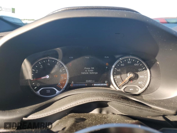 2020 Jeep Renegade Altitude with VIN ZACNJAB17LPL90671, listed as a Copart auction lot 43420384 with 30,462 mi miles and . Bid and sale history available at DreamBid. Image 9.