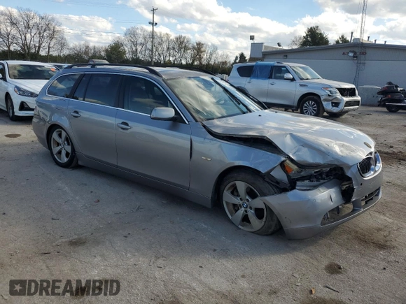 2006 BMW 5 Series 530xi with VIN WBANN735X6CN02686, listed as a Copart auction lot 78018484 with Not Provided miles and Salvage Title. Bid and sale history available at carsss.com. Image 4.