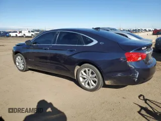 2017 Chevrolet Impala LT with VIN 2G1105SA3H9154543, listed as a Copart auction lot 47993825 with 205,339 mi miles and Salvage Title. Bid and sale history available at DreamBid. Image 2.