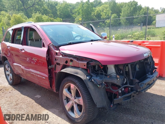 2014 Jeep Grand Cherokee Limited with VIN 1C4RJFBTXEC115239, listed as a IAAI auction lot 42352872 with 51,422 mi miles and . Bid and sale history available at DreamBid. Image 6.