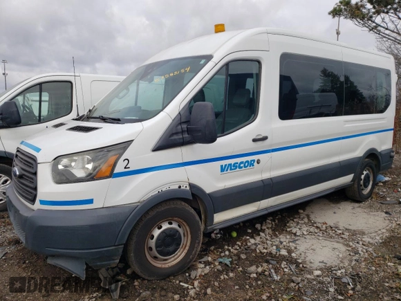 2017 Ford Transit XL z VIN 1FBAX2CM1HKA49433, wystawiony jako Copart lot #83585154 z przebiegiem 85 131 mil mil oraz Czysty tytuł • Clean title. Historia ofert i sprzedaży dostępna na DreamBid. Obrazek 1.