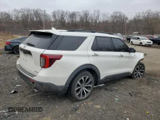 2022 Ford Explorer ST-Line с VIN 1FMSK8KH6NGB68014, выставлен на аукционе Copart как лот 57869785 с пробегом 69 076 миль миль и Списание • Salvage title. История ставок и продаж доступна на DreamBid. Изображение 3.