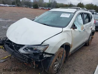 2017 Nissan Rogue SV with VIN KNMAT2MT0HP597360, listed as a IAAI auction lot 41864729 with 111,222 mi miles. Bid and sale history available at carsss.com. Image 2.