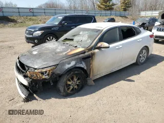 2016 Kia Optima LX with VIN KNAGT4L34G5070243, listed as a Copart auction lot 53241285 with 0 mi miles and Clean Title. Bid and sale history available at carsss.com. Image 1.