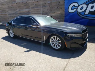 2020 BMW 7 Series with VIN DPSMN178933, listed as a Copart auction lot 53672654 with 37,383 mi miles and . Bid and sale history available at DreamBid. Image 4.