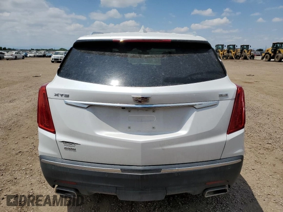 2018 Cadillac XT5 Premium Luxury AWD with VIN 1GYKNFRS4JZ128606, listed as a Copart auction lot 61941695 with 33,511 mi miles and Salvage title. Bid and sale history available at DreamBid. Image 6.