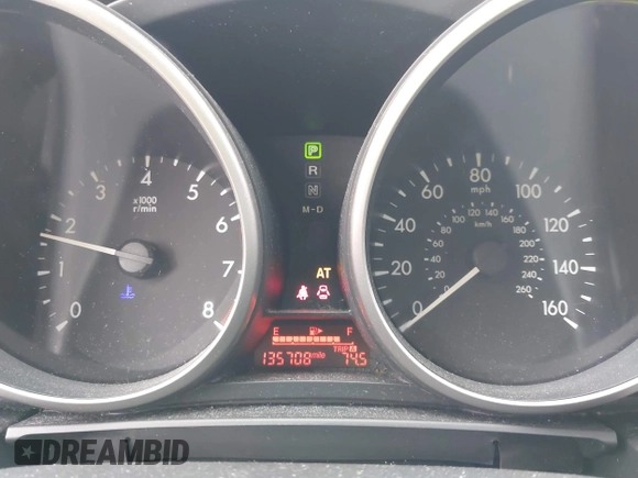 2013 Mazda 5 Touring with VIN JM1CW2CL5D0160104, listed as a IAAI auction lot 41722470 with 135,708 mi miles. Bid and sale history available at carsss.com. Image 7.