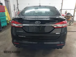 2017 Ford Fusion Sport with VIN 3FA6P0VP4HR154238, listed as a IAAI auction lot 41609483 with 94,508 mi miles. Bid and sale history available at carsss.com. Image 17.