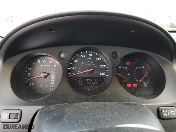 2001 Acura MDX Touring Pkg with VIN 2HNYD18691H505595, listed as a Copart auction lot 47814415 with 152,765 mi miles and Salvage Title. Bid and sale history available at carsss.com. Image 9.