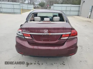 2015 Honda Civic LX with VIN 2HGFB2F50FH557161, listed as a Copart auction lot 46039215 with 133,232 mi miles and Salvage Title. Bid and sale history available at DreamBid. Image 6.